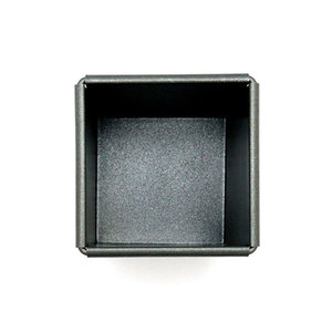 Non Stick Cube Bread <b>Pan</b> 6x6x6cm With Sliding Lid Quick Release Coating Easy Clean Dishwasher Safe Baking Dish - Product Image 5