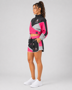 Conjunto Corto Cortavientos para Mujer, Chaqueta y Pantalones Cortos Elegantes, Ropa Deportiva Ligera y Cómoda, Última Moda - Product Image 4