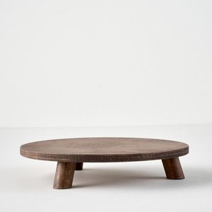 Soporte para Pastel de Madera Ecológico, Hecho a Mano y Duradero, de Madera Maciza para Exhibición de Postres y Eventos de Catering - Product Image 4
