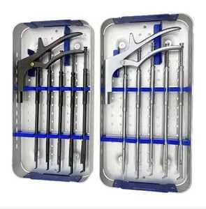 ชุดเครื่องมือผ่าตัดกระดูกสันหลังแบบหมุนได้ Kerrison รุ่นพรีเมียม ทำจากเหล็กกล้าไร้สนิม พร้อมด้ามจับซิลิโคน จาก Salaar Industry - Product Image 2
