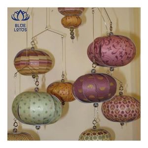 LA MEJOR OPCIÓN Linterna de Seda Hecha a Mano, Luz Decorativa para Decoración de Fiestas e Iluminación Cálida, Uso 2026 - Product Image 5