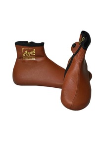 <b>Hot</b> Sale Azad Premium Winter Leather Tan <b>Socks</b> Zipper High Ankled Khuffs Footwear Genuine Leather Warm Comfortable for Men - Product Image 3