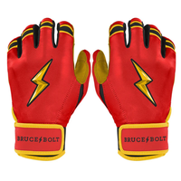 Gants de frappe en cuir à manchette courte de la série Griffin, design unique, pour sports de terrain, gants de baseball