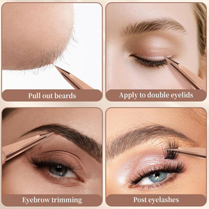 Best Quality Product Pointed Tip Lash Tweezers Precision Tweezers, Pointed Stainless Steel Eyelash Extension Tweezers - Product Image 5