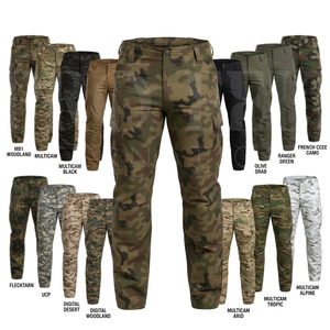 Pantalones Cargo de Camuflaje para Hombre, Ropa de Trabajo de Alta Calidad, Estilo Casual, con Múltiples Bolsillos, Nuevos y de Primera Calidad - Product Image 1