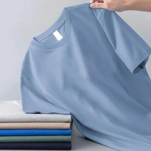 100% Cotton Men's T-Shirts Customized <b>Logo</b> Fashion Solid Color Casual T-Shirt For Men Brand Quality - Product Image 6