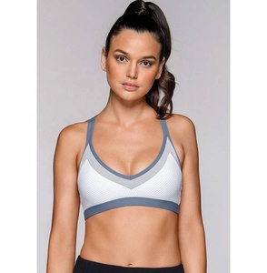 Sujetador deportivo personalizado para mujer, prenda deportiva con logo de tela de alta calidad - Product Image 4