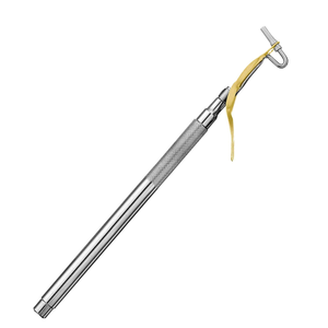 Portaamalgama de un solo extremo regular de 2.0 mm, instrumento dental de restauración, herramienta de colocación de amalgama de acero inoxidable - Product Image 2