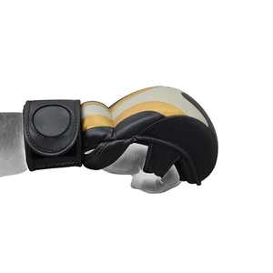 Mitaines de grappling en cuir légères pour la boxe, durables, respirantes, anti-humidité, antidérapantes, confortables, de haute qualité, avec fermeture auto-agrippante - Product Image 4
