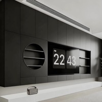 Meuble TV en bois moderne et écologique, meuble de rangement multifonctionnel pour salon, hôtel, appartement