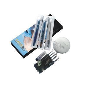 Pinzas para Trasplante Capilar Fue, Curvas y Rectas, de Acero Inoxidable, Calidad Premium, Certificación CE Clase I - Product Image 5