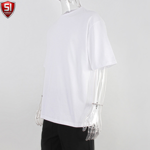 T-shirt Homme Streetwear Personnalisé Rapide, 120 g/m², 100 % Coton, Coupe Classique, Séchage Rapide, Sérigraphie Color Block, Épaules Tombantes - Product Image 4