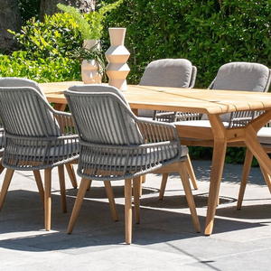 Antique Style Garden Outdoor Furniture With Teak Wooden Frame Material and Minimalist Design for <b>Patio</b> Furniture - Product Image 6