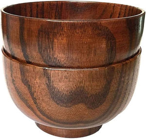 Bol en bois exclusif pour la cuisine de luxe à domicile, idéal pour mélanger les salades, présenter les fruits, durable et éco-responsable. - Product Image 1