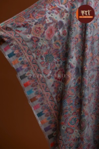 Chal Floral de Pashmina, Bufanda Suave con Estampado, Hiyab Triangular para Uso Diario - Product Image 6