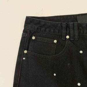 Pantalones Cortos de Mezclilla Holgados para Hombre, Estilo Casual, Lavados, para Skate y Streetwear, Largos hasta la Rodilla, con Bolsillos, para Verano - Product Image 3