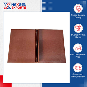 Profesionales en la Venta de Porta Menús de Cuero PU de Diseño Moderno y Lujoso de Primera Calidad para Compradores Mayoristas - Product Image 2