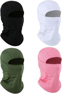 Cagoule unisexe vert néon, masque intégral respirant et imperméable pour adulte, 54-56 cm - Product Image 3