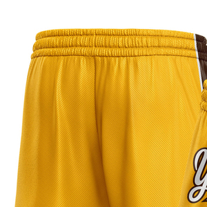 <b>Customized</b> Sports Team Shorts 100% Polyester Mesh Sublimated Club Name Training Basketball Athletic Shorts for Teamwear - Product Image 4