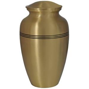 Urnes funéraires en laiton de style grec européen pour cendres, fournitures funéraires pour adultes, urne métallique, fournisseur de services funéraires, prix abordable - Product Image 2