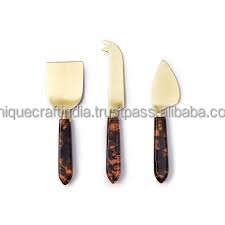 Ensemble d'outils de cuisine contemporains (3 pièces) Planches à fromage en bambou, résine et bois d'acacia Présentoirs de cuisine tendance avec emballage cadeau - Product Image 2