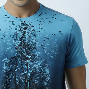 T-shirt pour homme de haute qualité, sublimation, manches courtes, design tendance, parfait pour une utilisation en extérieur et en intérieur - Product Image 5