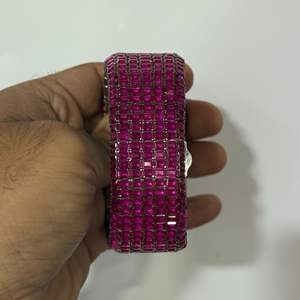 Reloj de Aleación con Diamantes Cultivados en Laboratorio, Cuadrado de 40 mm, Color Incoloro, para Hombre, de Alta Calidad, con Esfera de Cristal Antiguo, Precio al por Mayor - Product Image 5