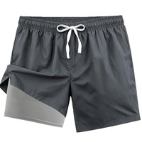 Shorts d'été en polyester ou nylon élastique, imprimé AOP, shorts de bain à séchage rapide, style décontracté, taille tissée avec cordon de serrage, en provenance du Bangladesh.