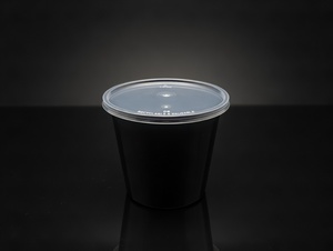 Contenedor Redondo de Polipropileno Virgen, Capacidad de 750 ml, Gama de Contenedores Redondos - Moldeo por Inyección al por Mayor para Delicatessen - Product Image 3