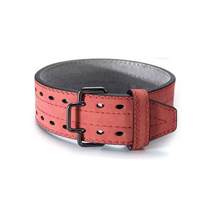 Cinturón de Levantamiento de Pesas de Cuero Vacuno Personalizado con Hebilla de Acero, Cuero Genuino para Entrenamiento de Fuerza y Gimnasio - Product Image 4