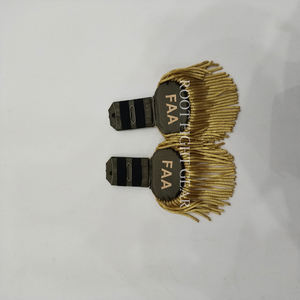 ป้ายบ่าปักลายสั่งทำขายส่ง สีเขียว ป้ายบ่าสั่งทำ อุปกรณ์เสริมเครื่องแบบสั่งทำ - Product Image 3