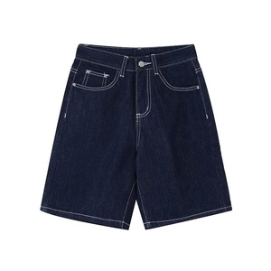 Pantalones Cortos de Mezclilla para Hombre, Nuevos, de Alta Calidad, Ecológicos, de Verano, Talla Grande, Elásticos, Casuales, Estilo Hip Hop, Lavados - Product Image 5