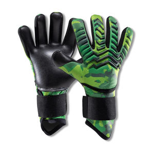 Gants de gardien de but pour hommes, latex ultra-adhérent 4 mm, résistants à l'eau, coupe Roll Finger, gants de match de football - Product Image 3