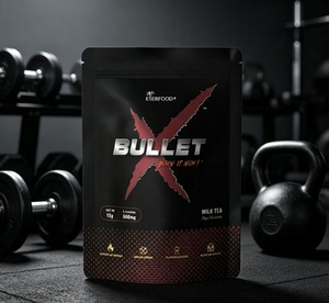 Bebida Energética EVERFOOD BX04 Bullet X con Aceite MCT y L-Carnitina, de Primera Calidad, para Fitness, Dieta, Quema de Grasa y Metabolismo - Product Image 1