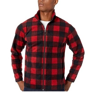 Chaqueta de Forro Polar Sherpa Personalizada al por Mayor, con Cierre, Gruesa, Bordada, Tallas Grandes, Unisex, para Hombre, Transpirable - Product Image 2