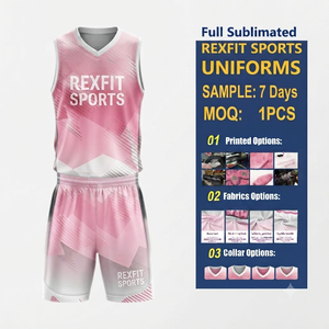 Conjunto de Uniforme de Baloncesto Sublimado Personalizado, Jersey y Pantalones Cortos Transpirables que Absorben la Humedad, Ropa Deportiva para Equipos, OEM ODM - Product Image 3