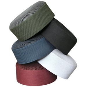 Chapeau Kufi Sirya Air Mesh pour Hommes, Chapeau de Prière Islamique Léger en Tissu Maille de Polyester Turc Respirant, Vente en Gros OEM - Product Image 1