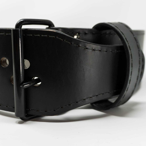 Customized Sized Breathable Unisex Gym <b>Belt</b> for Powerlifting/Weightlifting Leather Steel Buckle Professional Fitness Equipment - Product Image 4
