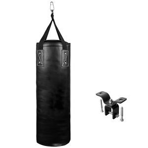 Sac de frappe en cuir de qualité supérieure, personnalisé, pas cher, pour homme, résistant, rempli de sable, pour le kick boxing - Product Image 5