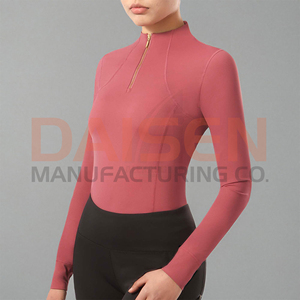 Ladies Equestrian Training Wear <b>Long</b> <b>Sleeve</b> Breathable Riding Top Built for Flexibility and All Day Comfort - Product Image 5
