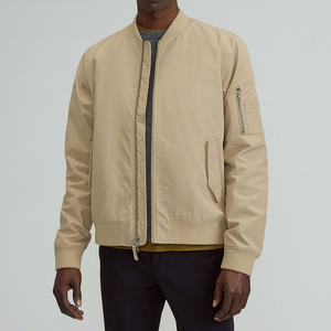 Blouson Bomber Homme en Toile Enduite de Qualité Supérieure à Col Montant – Nouvelle Collection Tendance en Ligne - Product Image 1