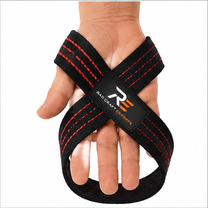 Las cómodas correas en forma de 8 ofrecen un excelente agarre, control, protección para las muñecas y una durabilidad prolongada para el uso diario en el gimnasio. - Product Image 5