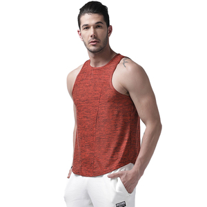 Mens Fitness Training <b>Singlet</b> Lightweight Breathable Sleeveless Gym Tank Top Quick Dry Workout Wear For <b>Running</b> Bodybuilding - Product Image 3