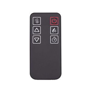 Cheminée électrique moderne de 23 pouces, insert de 1400W 120V, chauffage en verre pour maisons, hôtels, camping-cars, décoration intérieure, autoportante, prise AU - Product Image 3