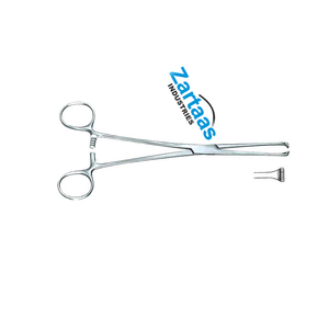 Pinzas para Tejidos Manuales ZartaasThoms-Allis de Acero Inoxidable de Alta Calidad, 20 cm, Instrumentos Quirúrgicos de Clase III, Certificación CE ISO13485 - Product Image 2