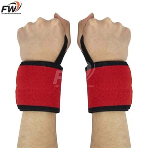 Vente flash : Bandes de maintien pour poignets en nylon personnalisées avec logo, pour entraînement fitness, musculation et haltérophilie. - Product Image 6