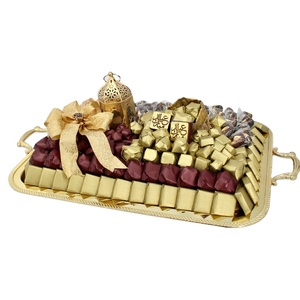 Plateau à chocolat en laiton au design attrayant, forme carrée, 100% laiton véritable, plateau à chocolat artisanal, pièce de qualité supérieure - Product Image 1