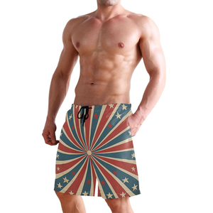 Pantalones Cortos Deportivos y de Playa de Alta Calidad, Transpirables, Ecológicos, Impermeables, Tallas Grandes, con Diseño Sublimado - Product Image 4