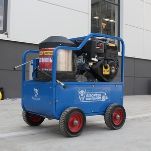 Nueva Hidrolavadora de Alta Demanda de 4000 PSI y 4 GPM con Motor Diésel B&S de 13.5 HP y Calentamiento de Agua, Tijeras para el Cabello - Product Image 2