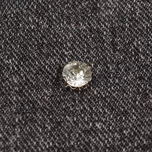 Pantalones Cortos de Mezclilla Personalizados al por Mayor, Estilo Vintage, Cintura Media, Desgastados, Lavado Ácido, con Pedrería, para Hombre - Product Image 6